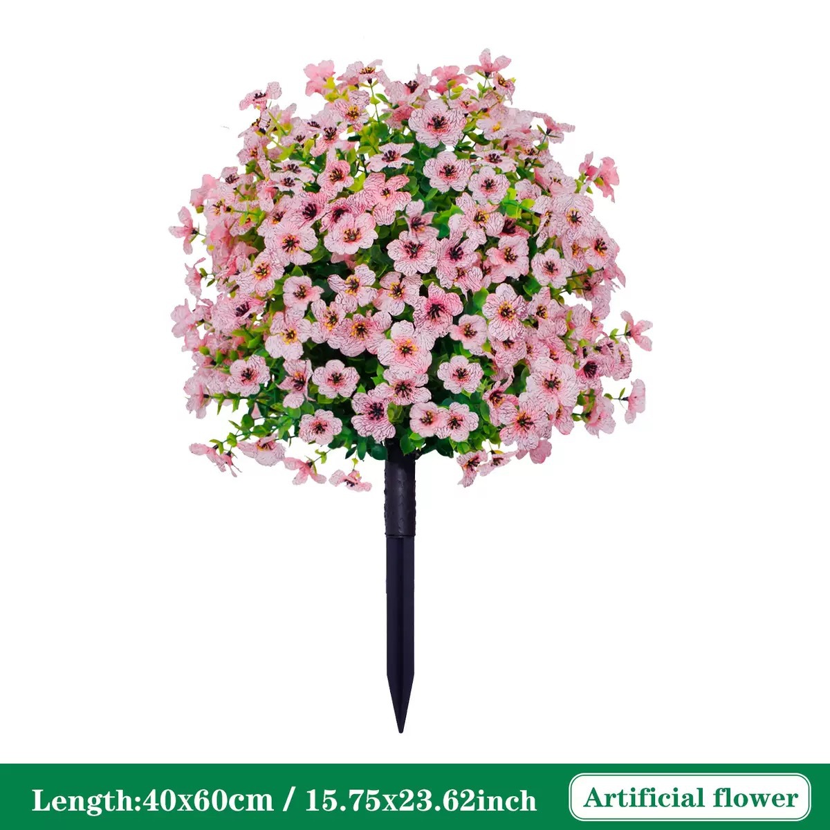 Lightweight Faux Daisy Bouquet with Eucalyptus Boxwood Greenery | Plastic Artificial Flowers for Indoor Outdoor Garden Patio Summer Decor