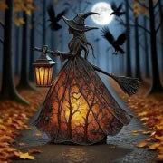 🔥 Last Day 49% OFF-2026 Halloween Witch Lamp, Indoor Holiday Party Atmosphere Lighting for Home, Porch, Tabletop Decor(📦Buy 2 Free Shipping)