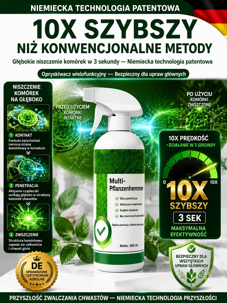  Silny Środek na Bambus i Chwasty | Niszczy z Korzeniami | Działa w 3s
