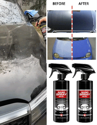 Niemiecka Powłoka Ceramiczna Nano Spray Seal | Efekt Lustra 180 Dni (Zestaw + Ręcznik)