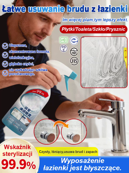 Odkamieniacz w Sprayu 6w1: Czystość Bez Szorowania i 99,9% Dezynfekcji