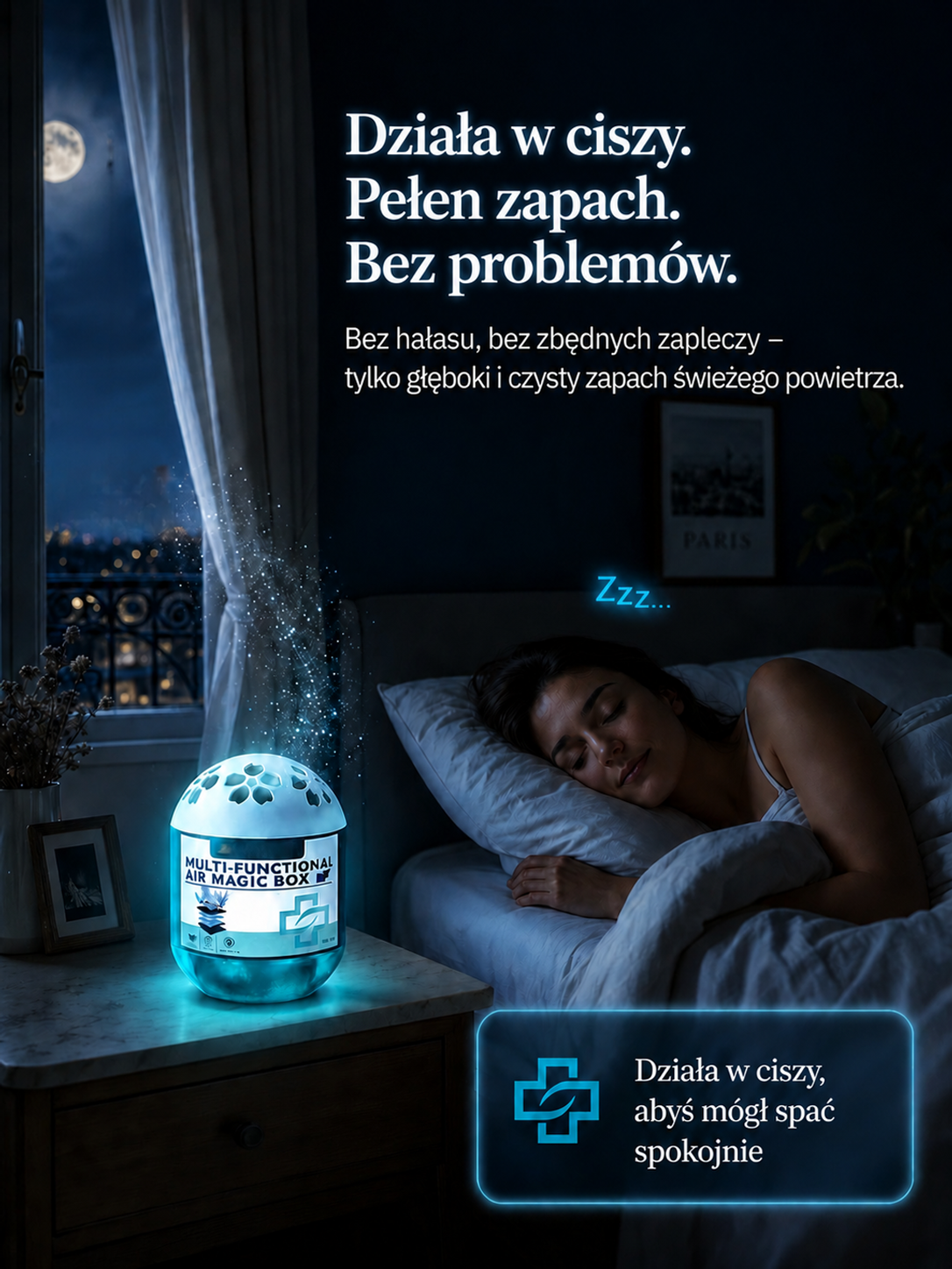 Niemiecki automatyczny molekularny żel oczyszczający - działanie 90 dni, pochłanianie kurzu i zapachów bez prądu (Bezpieczny dla niemowląt)