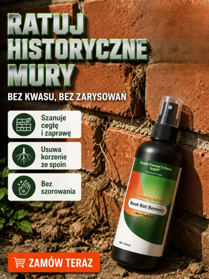 【Bez kopania!】 Nano-rozpuszczalnik do korzeni – niszczy pnie w 7 dni (Koncentrat 100ml)