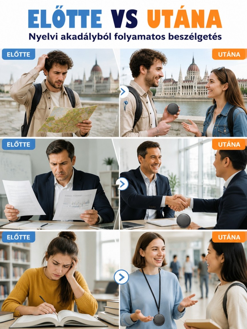 🌍Okos AI Tolmácsgép - 80% Kedvezmény + 🛡️Biztonságos Utánvéttel