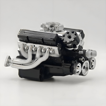 Élethű Mechanikus V8 Motor Makett - A Tökéletes Ajándék Férfiaknak