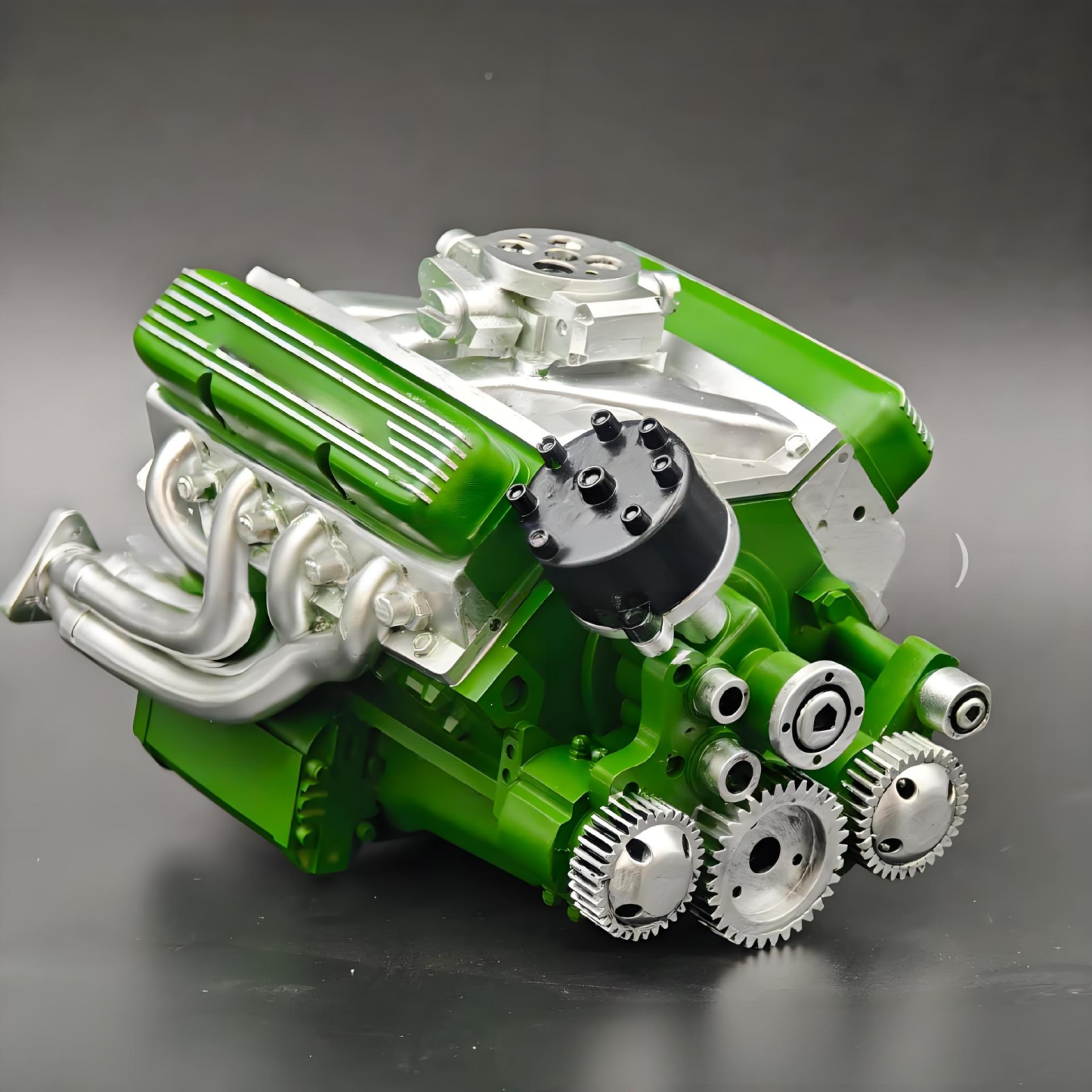 Élethű Mechanikus V8 Motor Makett - A Tökéletes Ajándék Férfiaknak