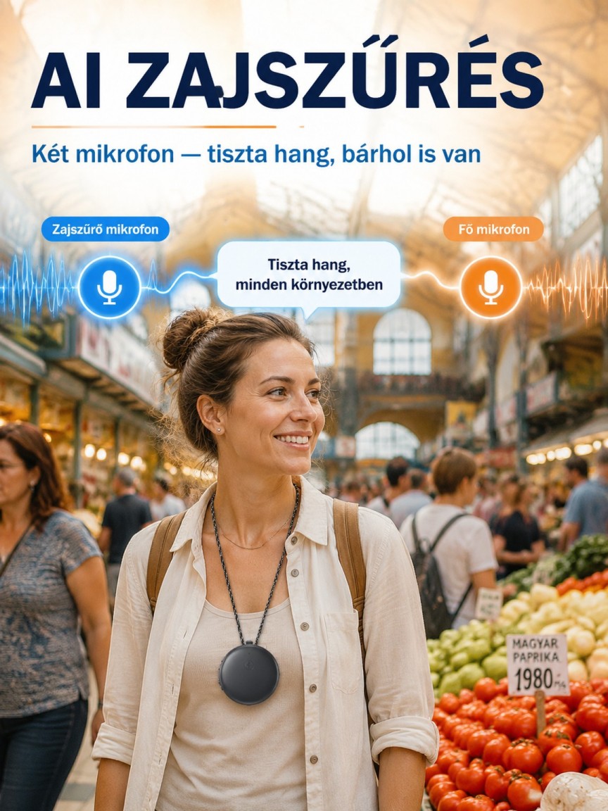 🌍Okos AI Tolmácsgép - 80% Kedvezmény + 🛡️Biztonságos Utánvéttel