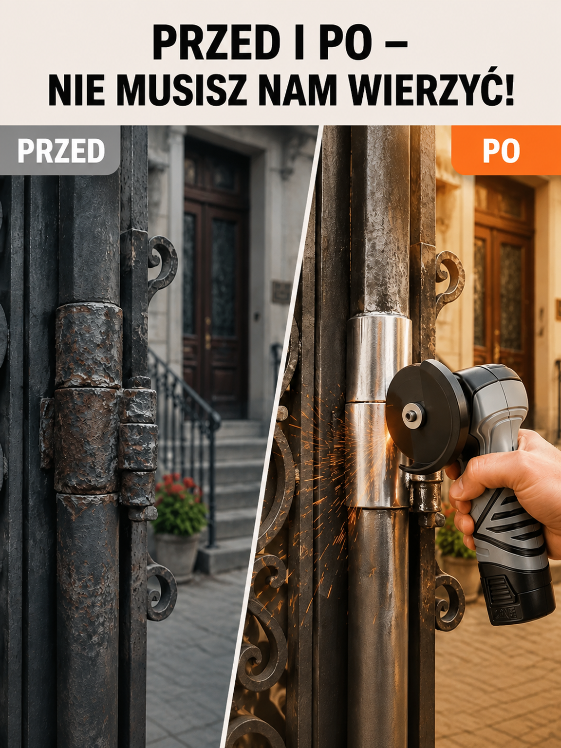 [Precyzyjna produkcja w Stuttgarcie, Niemcy] Wielofunkcyjna mini szlifierka kątowa