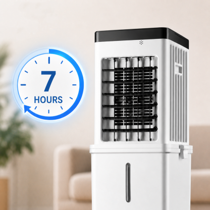PureBreo C20 Air Cooler – 3-in-1 Evaporative Cooling Fan with Humidifier & 90° Wide Airflow