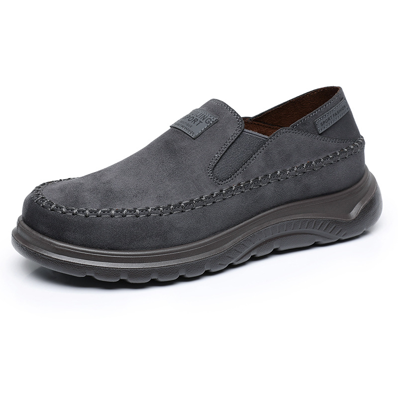Spring New Casual Breathable Suede Leather Walking Shoes-Limited 50% Off