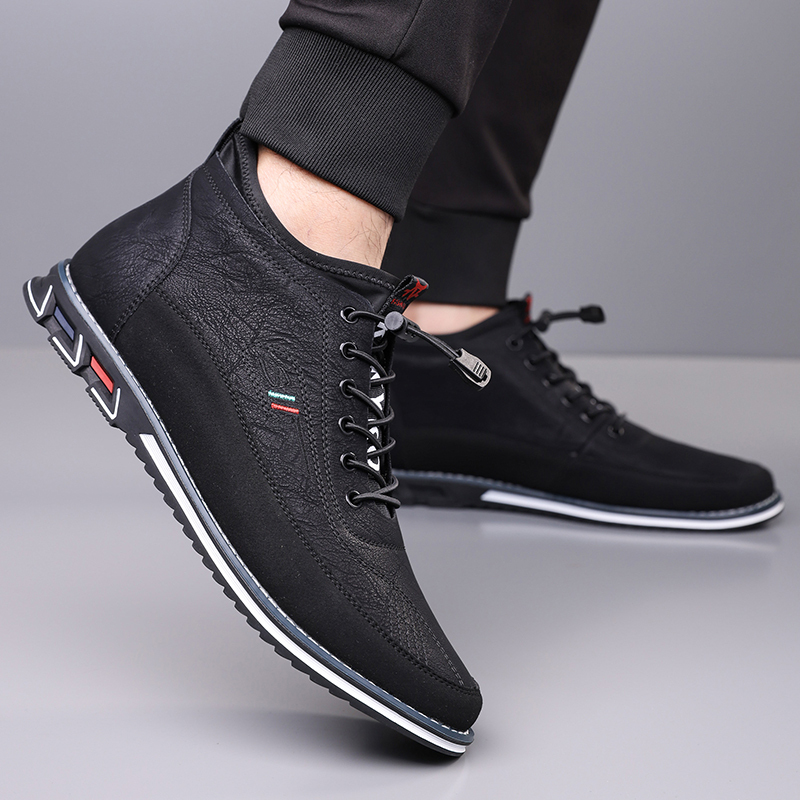 Men's Fashion Calfskin Leather Shoes