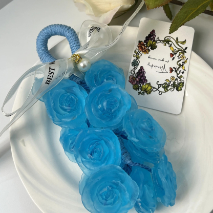 Handmade Grape-Shaped Soap Set