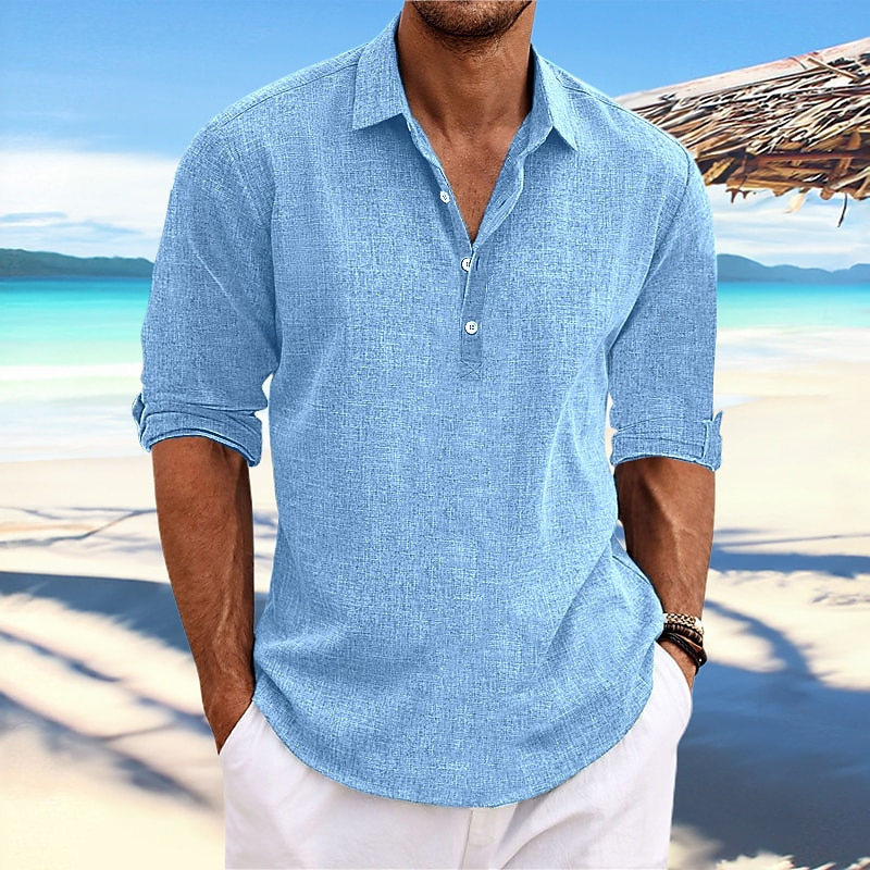 Men Can’t Get Enough of This Cozy Linen Shirt