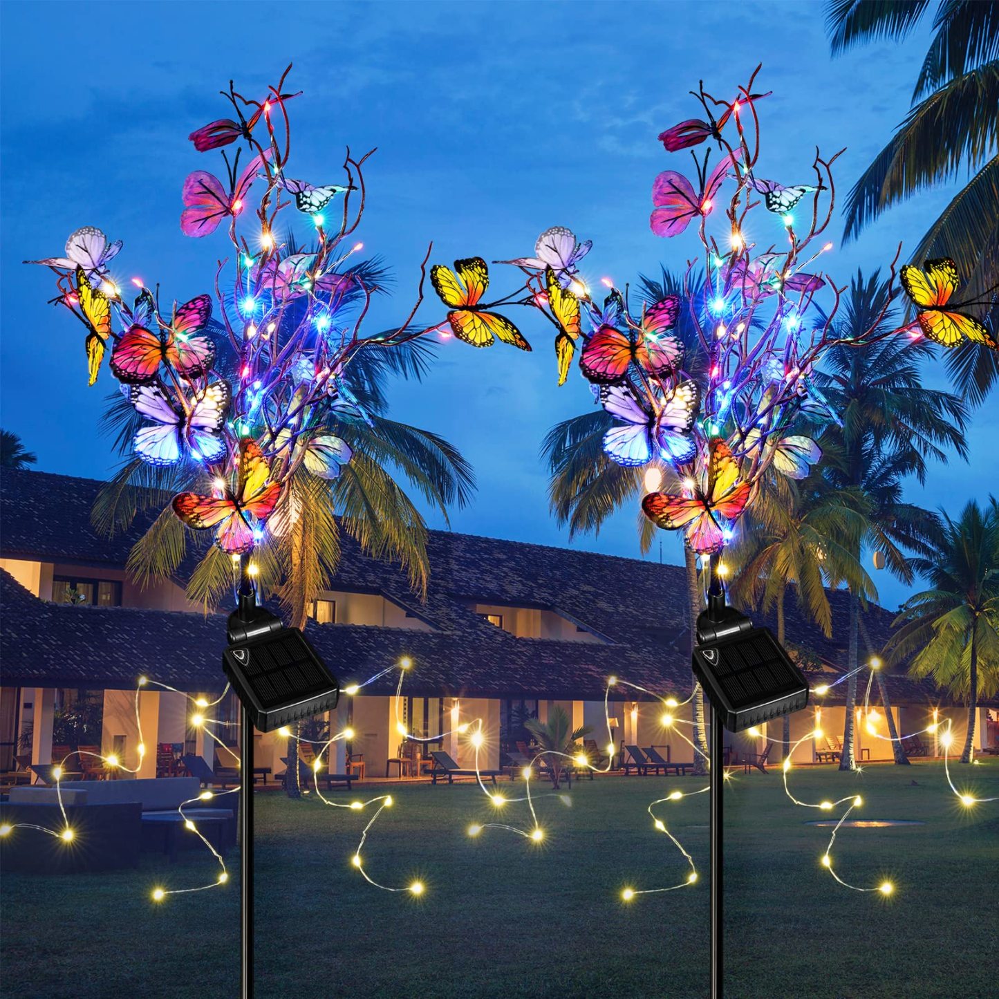 🔥Hot Sale 49%-Solar Outdoor Butterfly Lights