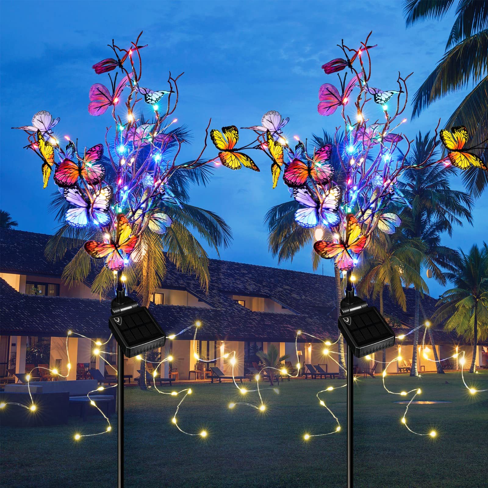 🔥Hot Sale 49%-Solar Outdoor Butterfly Lights