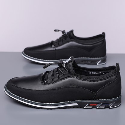 Men's Fashion Calfskin Leather Shoes