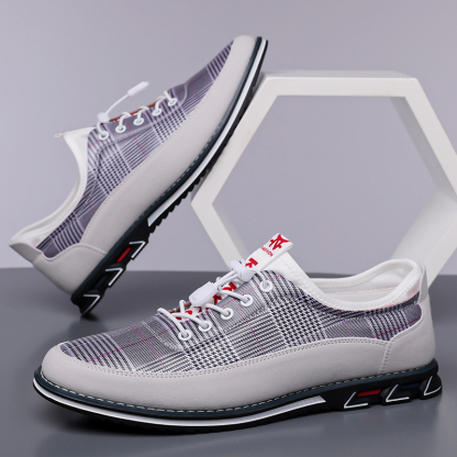 Men's Fashion Calfskin Leather Shoes
