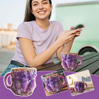 2025 Mineral Crystal Coffee Mugs