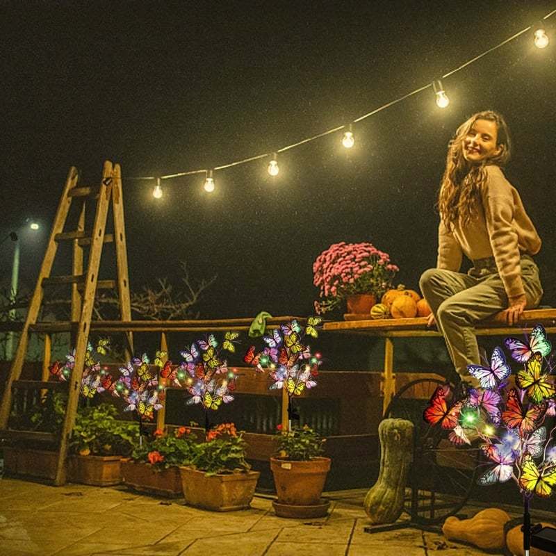 🔥Hot Sale 49%-Solar Outdoor Butterfly Lights