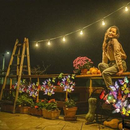 🔥Hot Sale 49%-Solar Outdoor Butterfly Lights