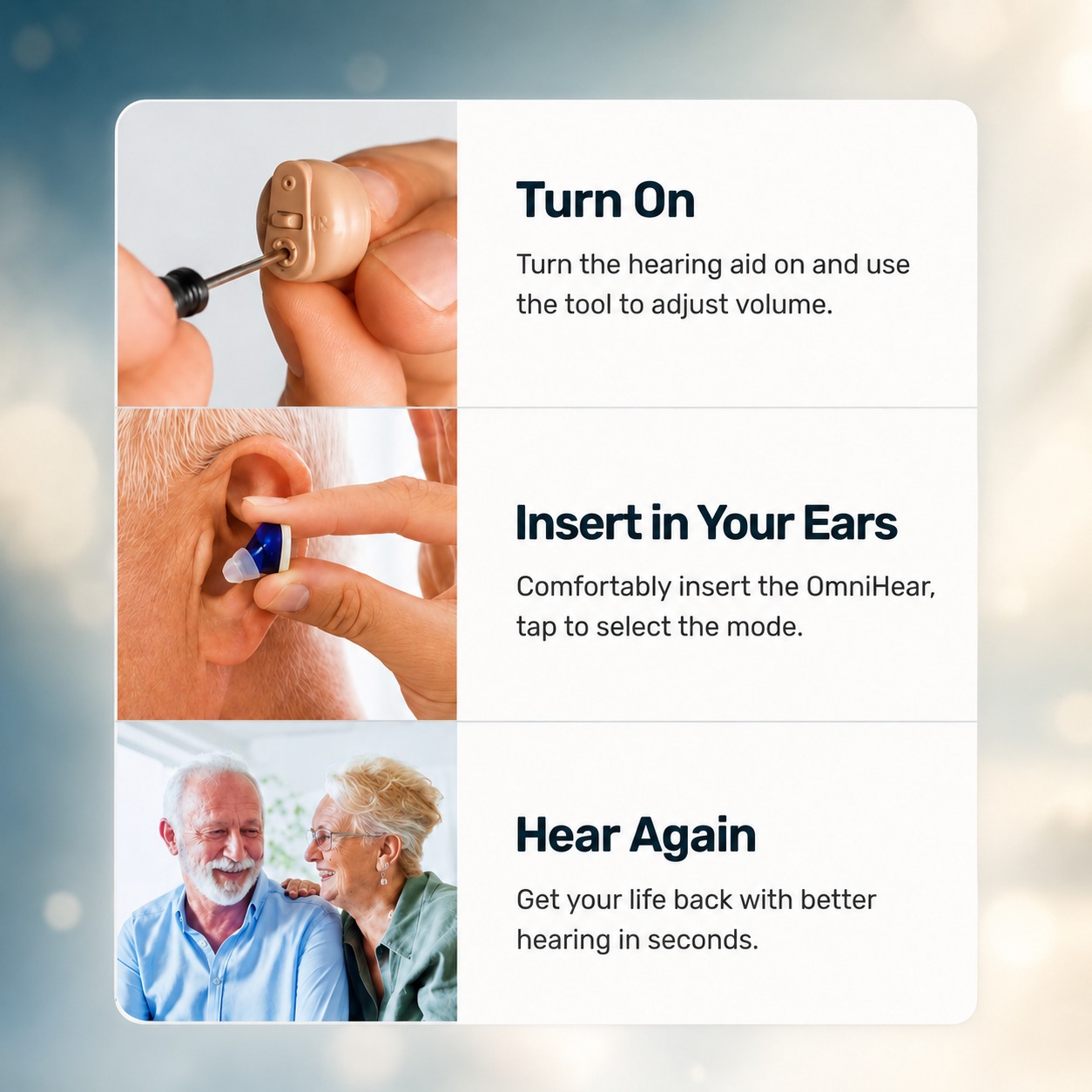 The Fexorivae™ CIC Rechargeables Hearing Device (Pair)