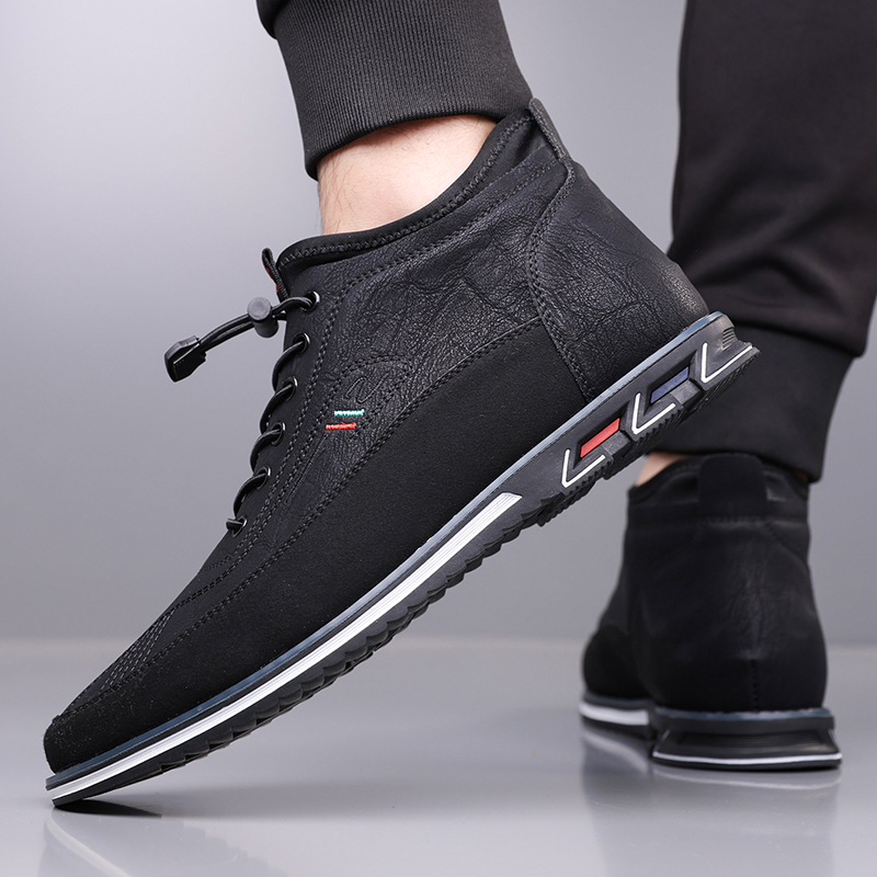 Men's Fashion Calfskin Leather Shoes