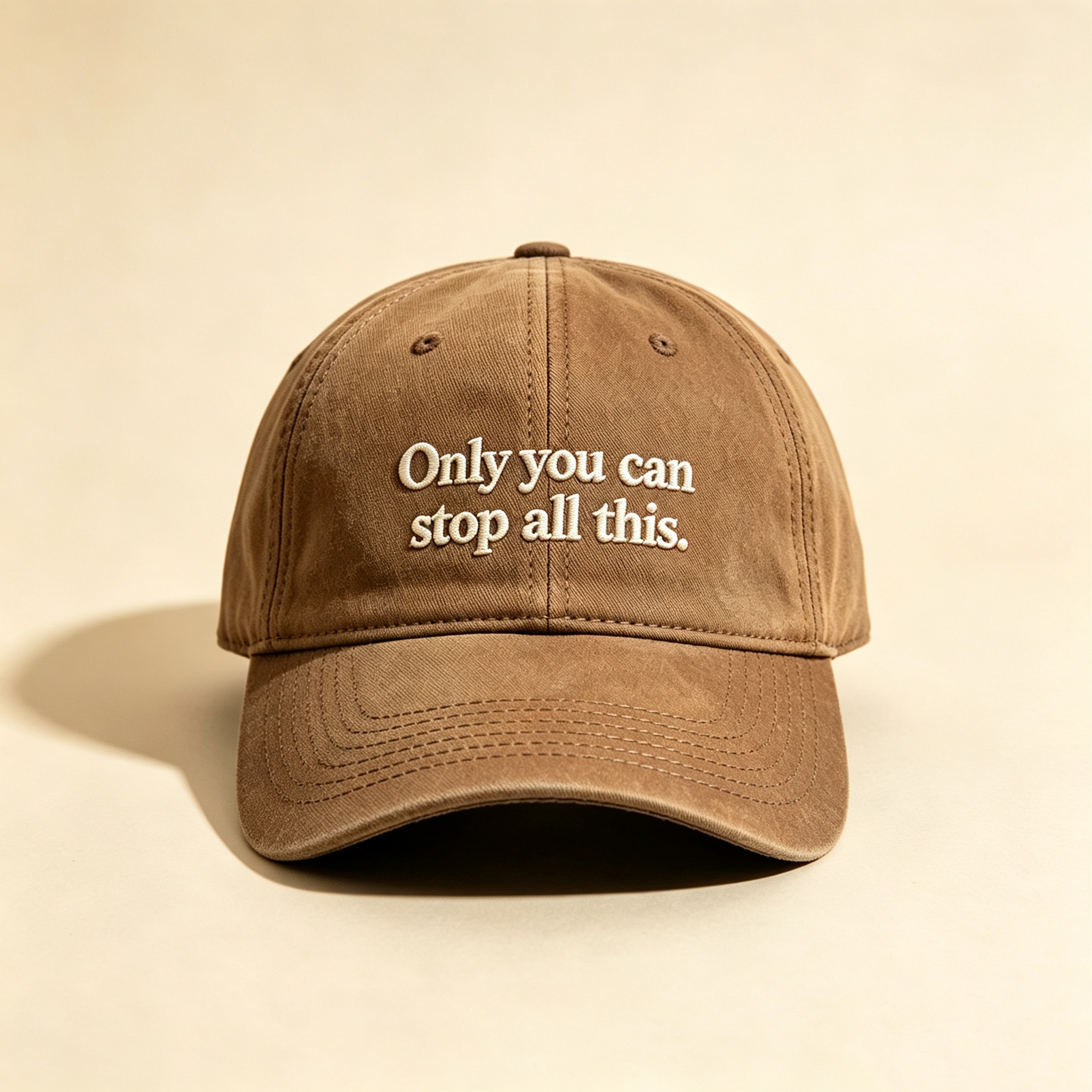 The Cap With A Message You’ll Never Forget