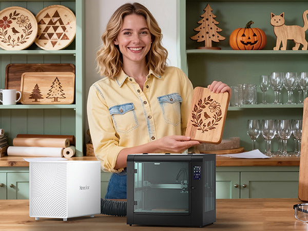 Successful FumeClear affiliate partner Successful FumeClear affiliate partner celebrating commissions from promoting premium air purification and fume extraction products