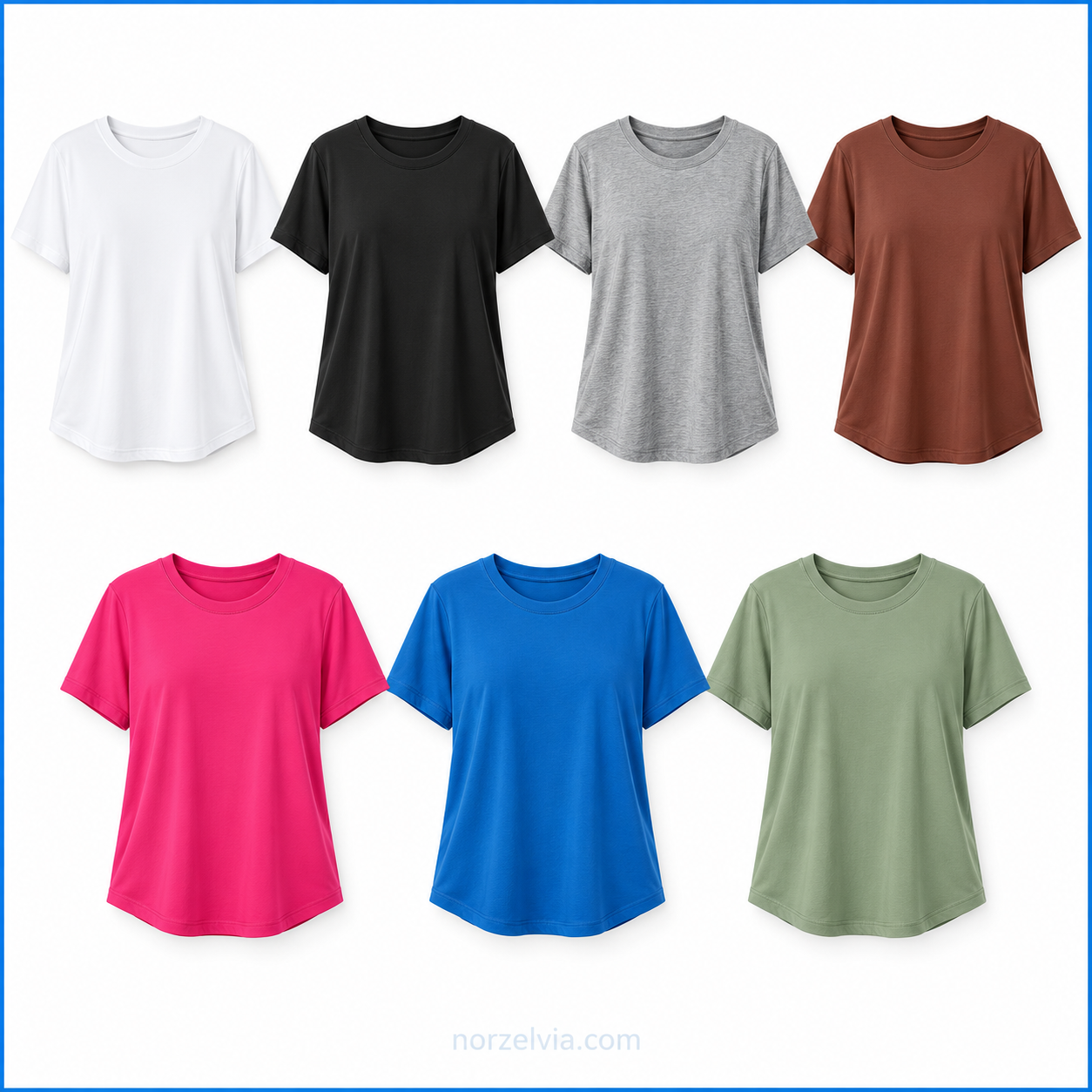 Women's Everyday Relaxed Stretch Crewneck Tee