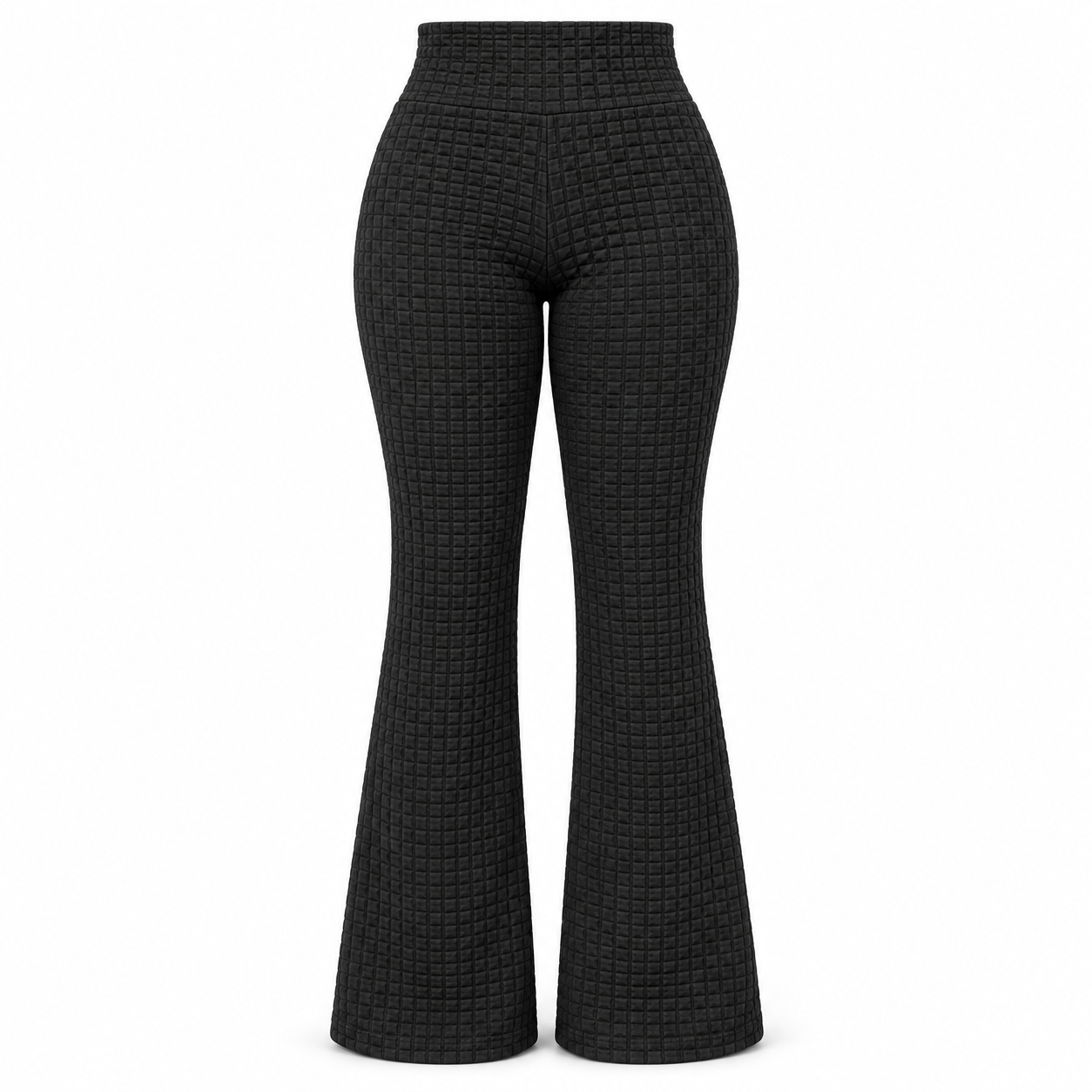 Women's High-Rise Textured Flare Pants Multipack - Stretch Pull-On Pants