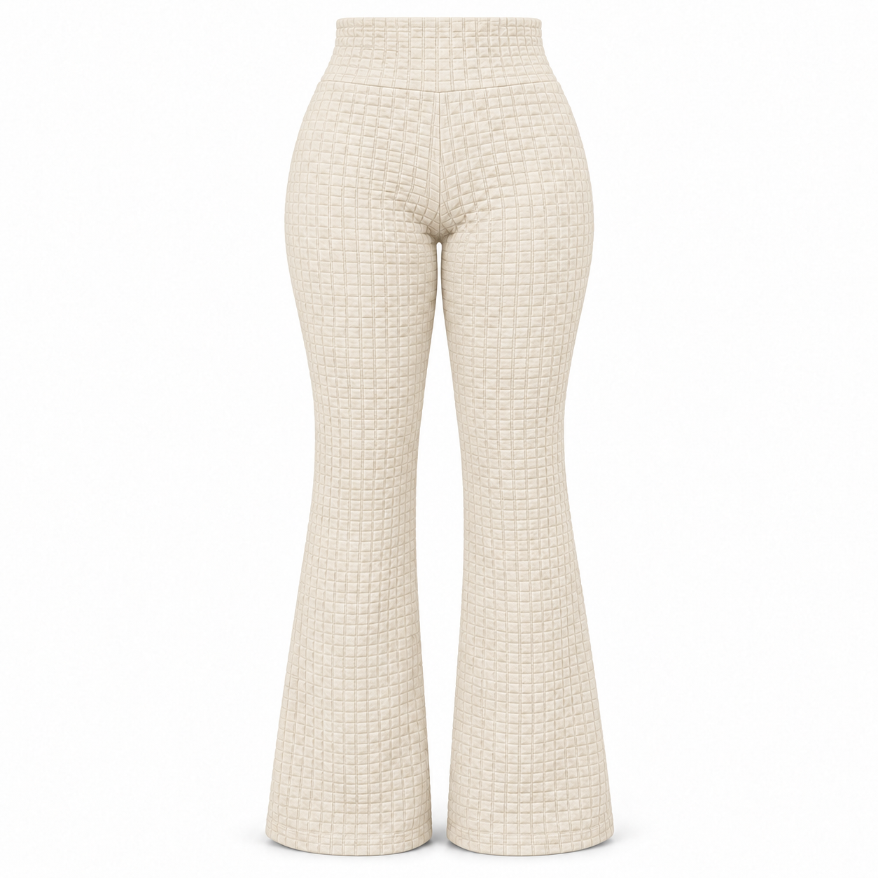 Women's High-Rise Textured Flare Pants Multipack - Stretch Pull-On Pants