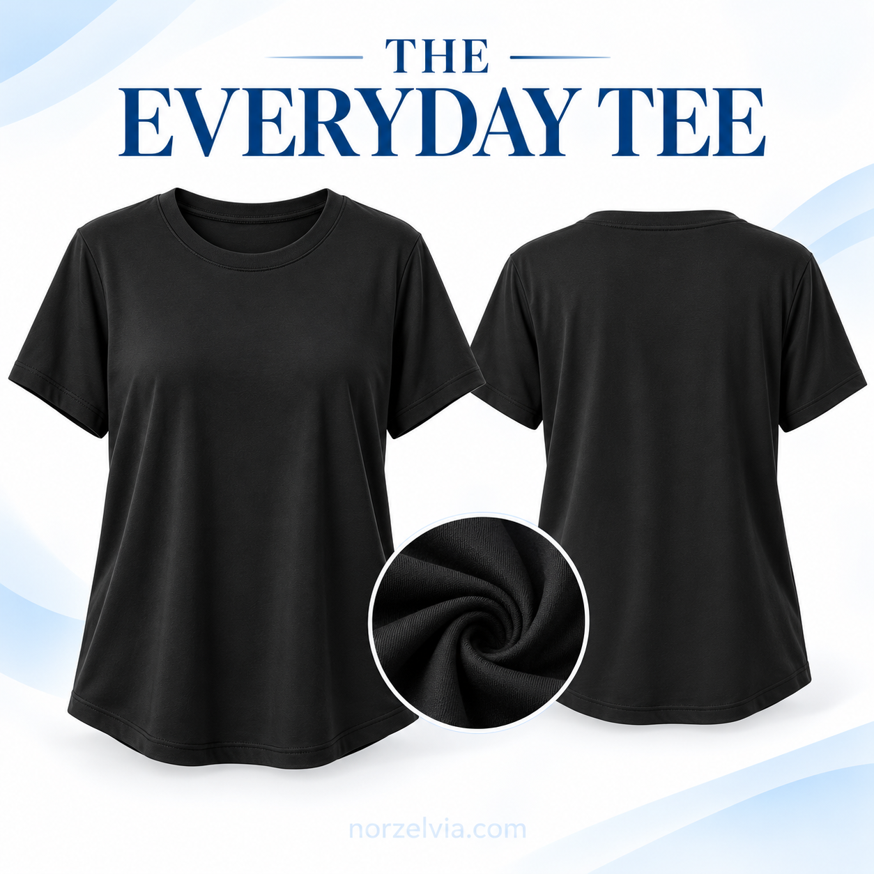Women's Everyday Relaxed Stretch Crewneck Tee
