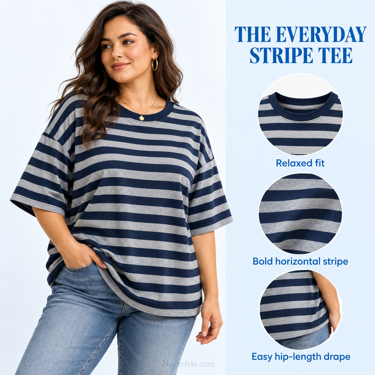 Everyday Relaxed Stripe Tee