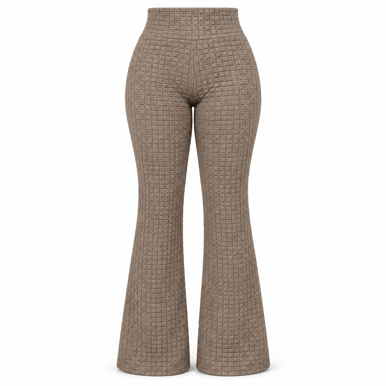 Women's High-Rise Textured Flare Pants Multipack - Stretch Pull-On Pants