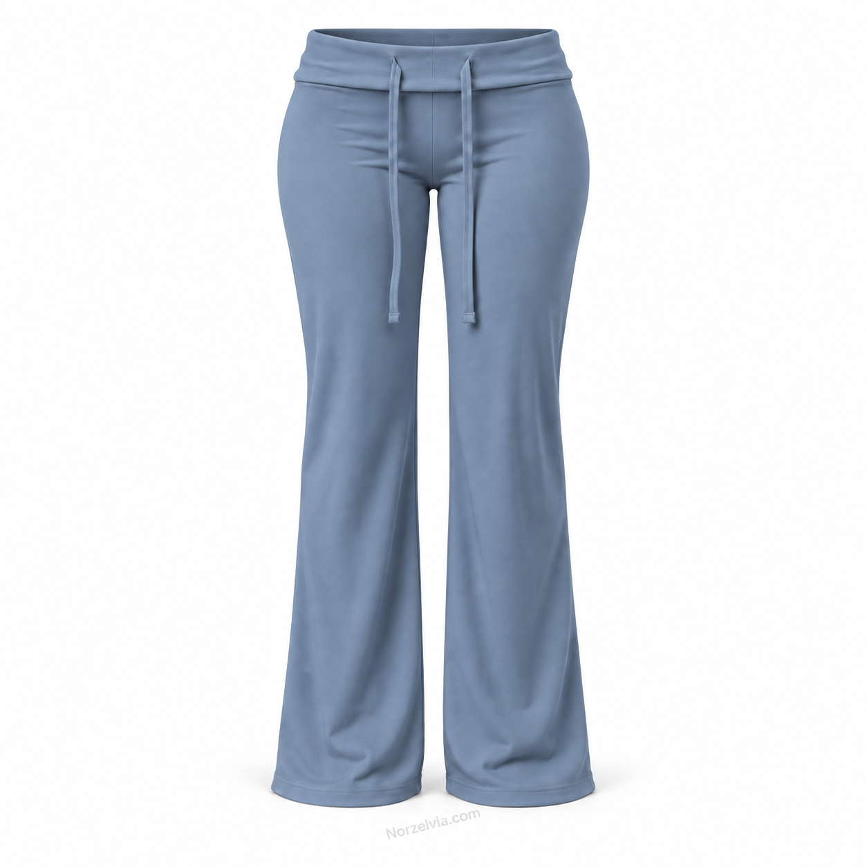 Women's Low-Rise Foldover Drawstring Pants