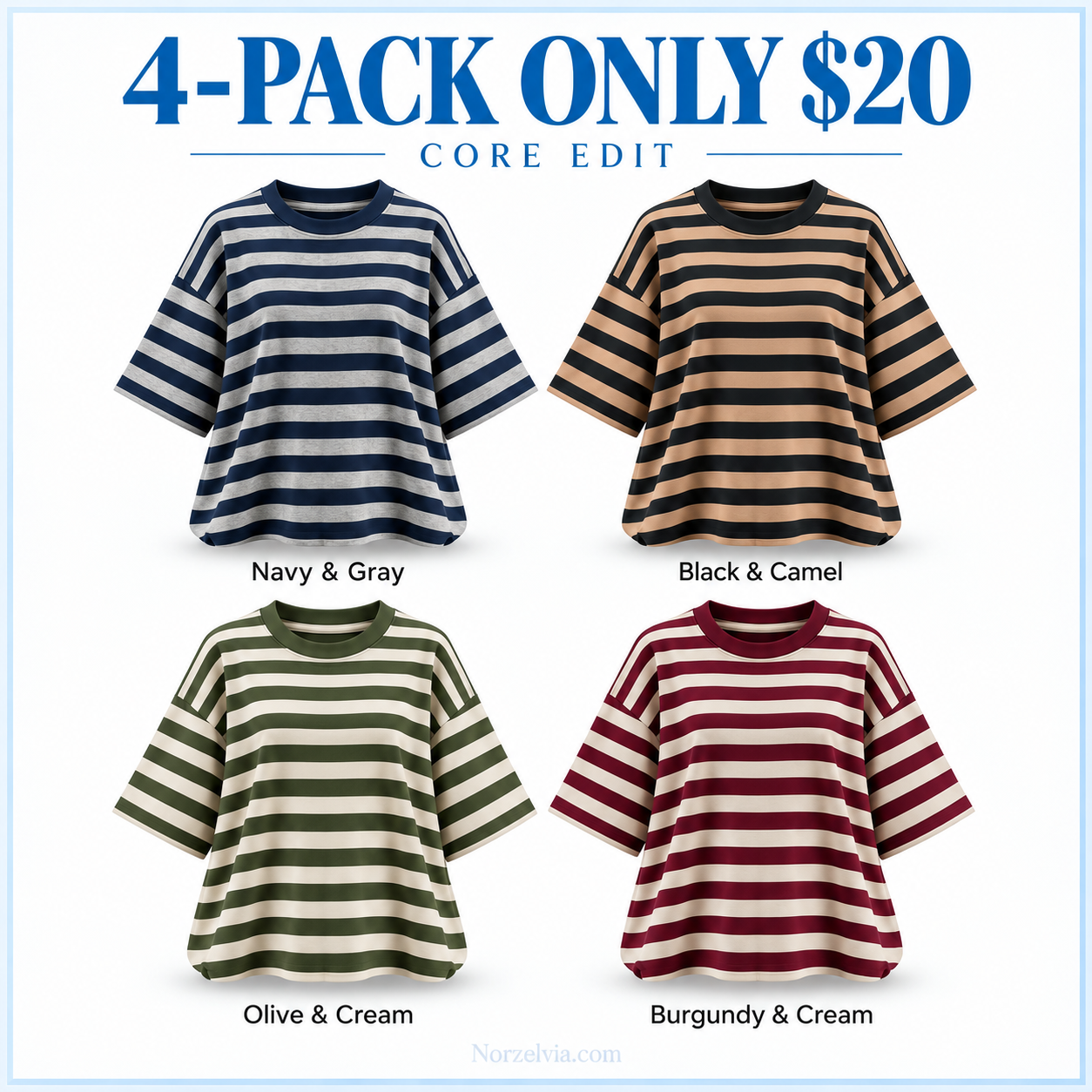 Everyday Relaxed Stripe Tee