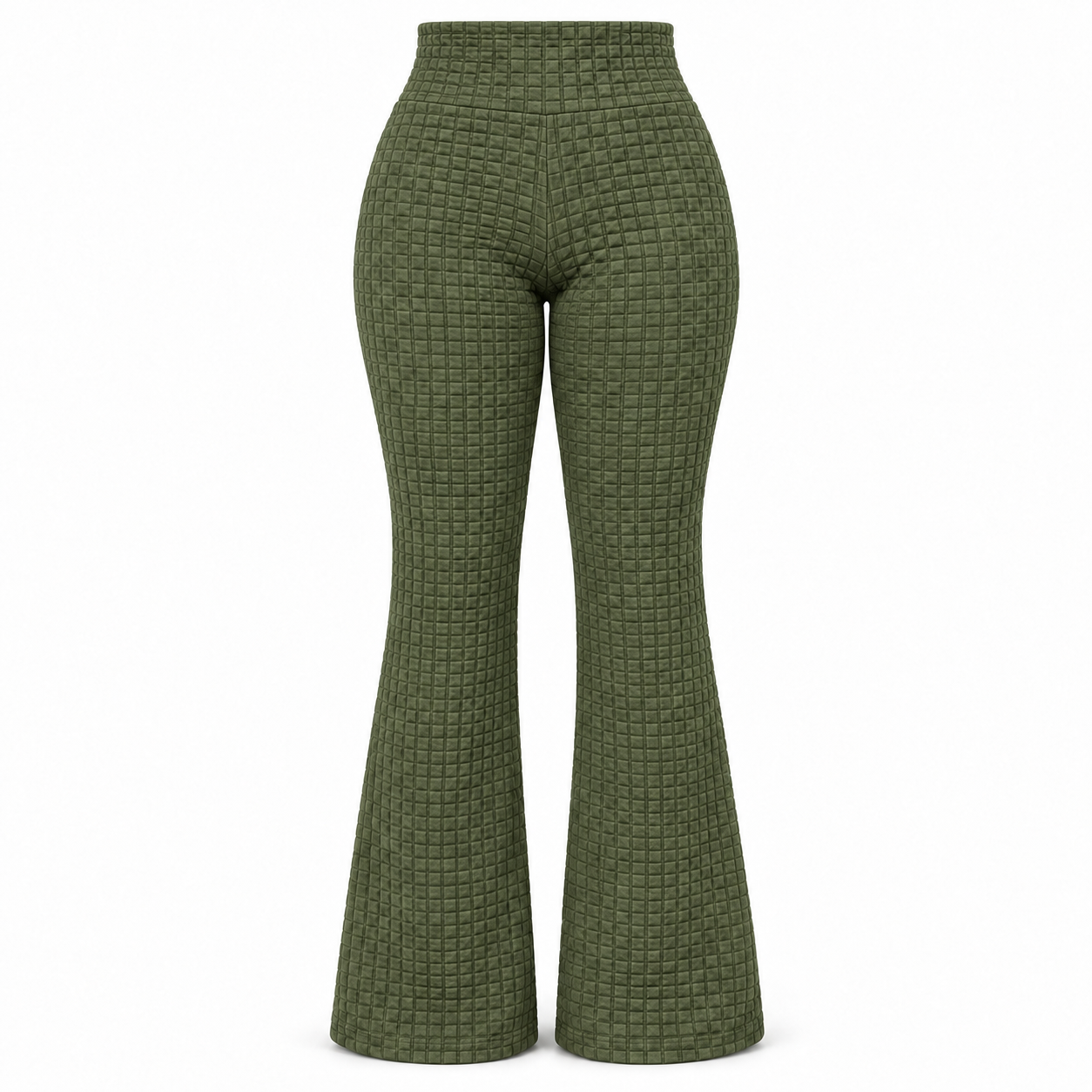 Women's High-Rise Textured Flare Pants Multipack - Stretch Pull-On Pants