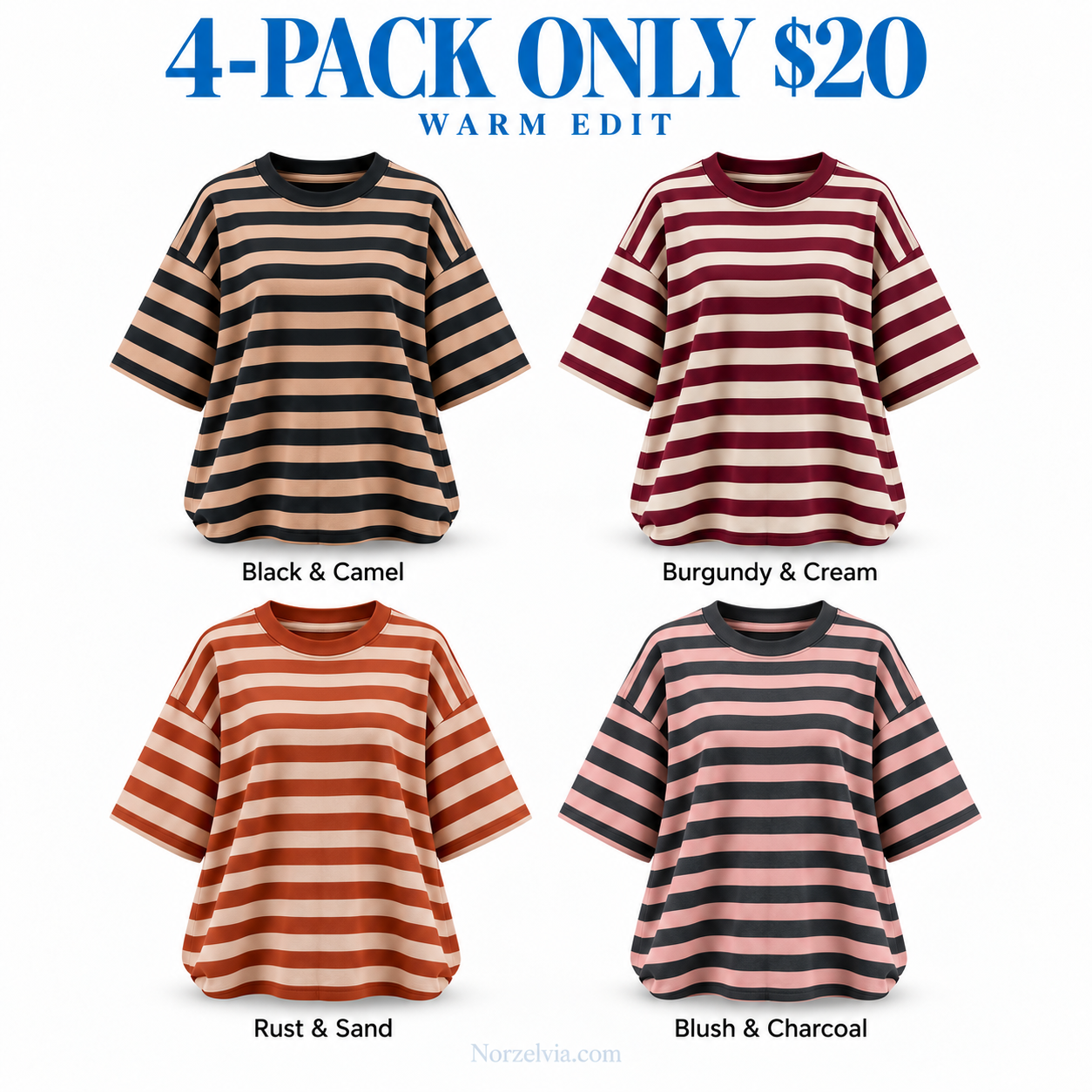 Everyday Relaxed Stripe Tee