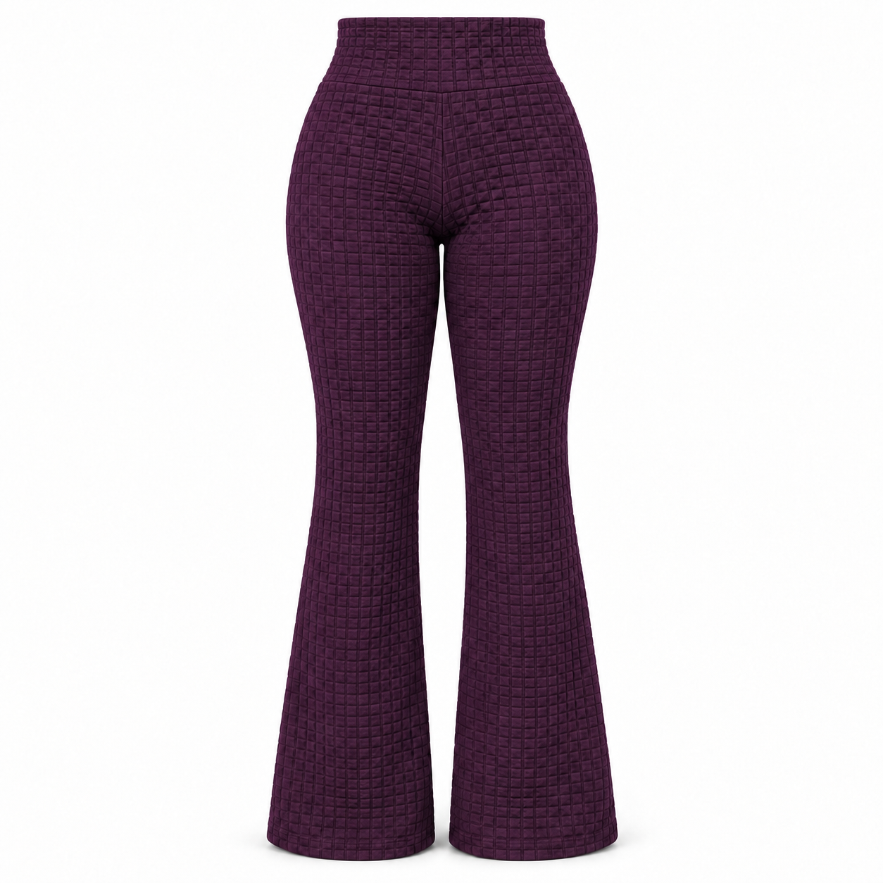 Women's High-Rise Textured Flare Pants Multipack - Stretch Pull-On Pants