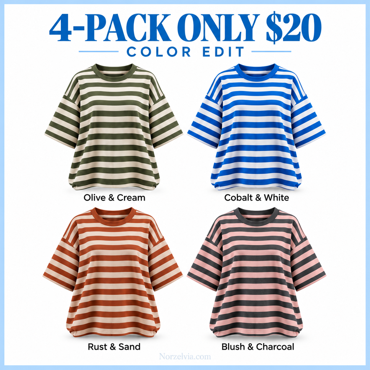 Everyday Relaxed Stripe Tee