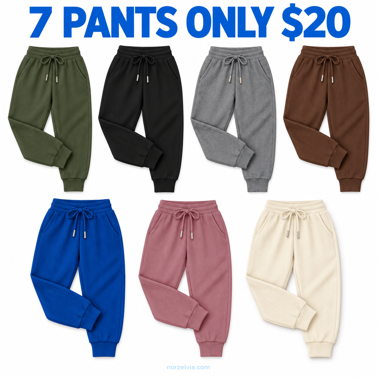 Women's Ribbed Half-Zip Top & Jogger Set | Matching Sets or Separates