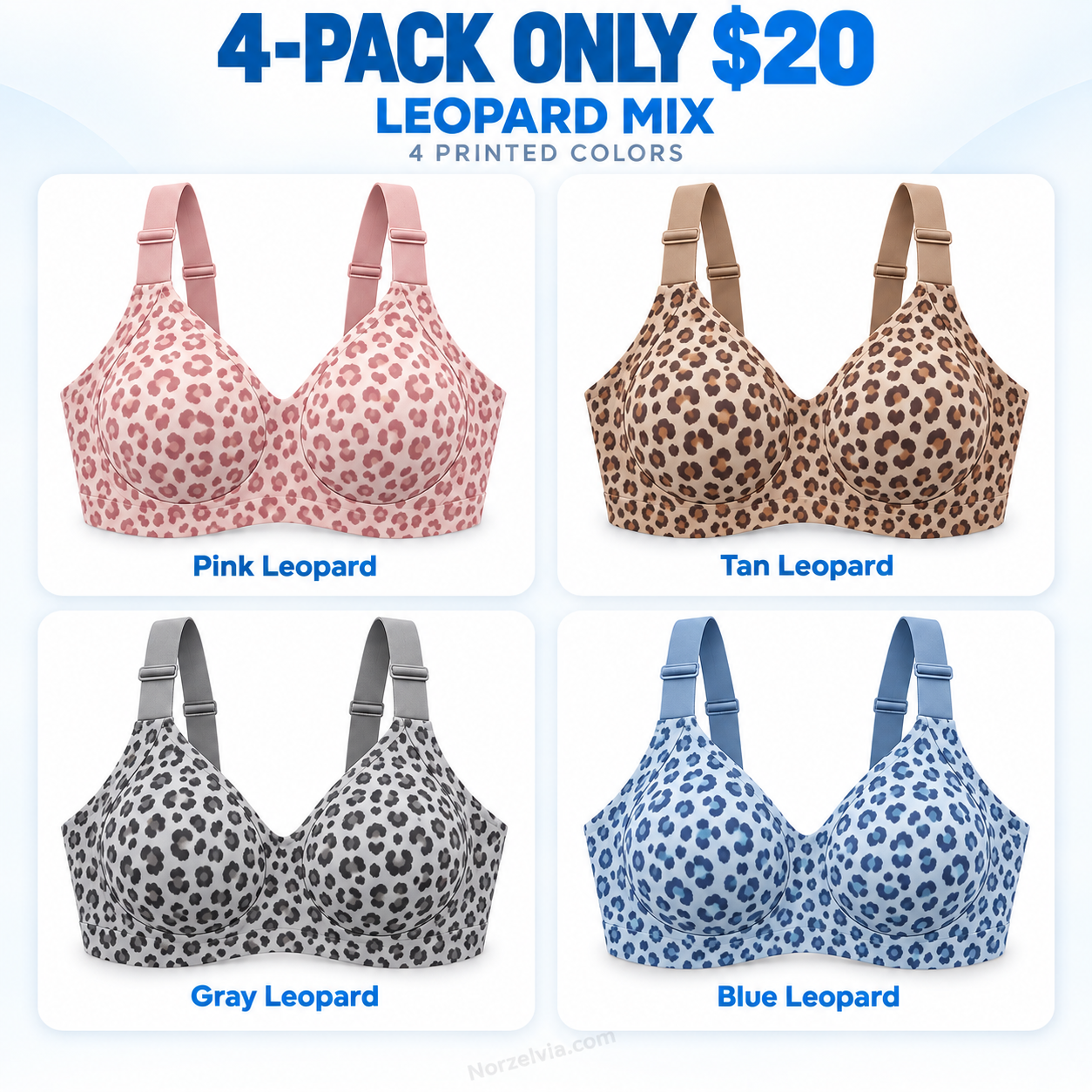 Everyday Wireless V-Neck Comfort Bra