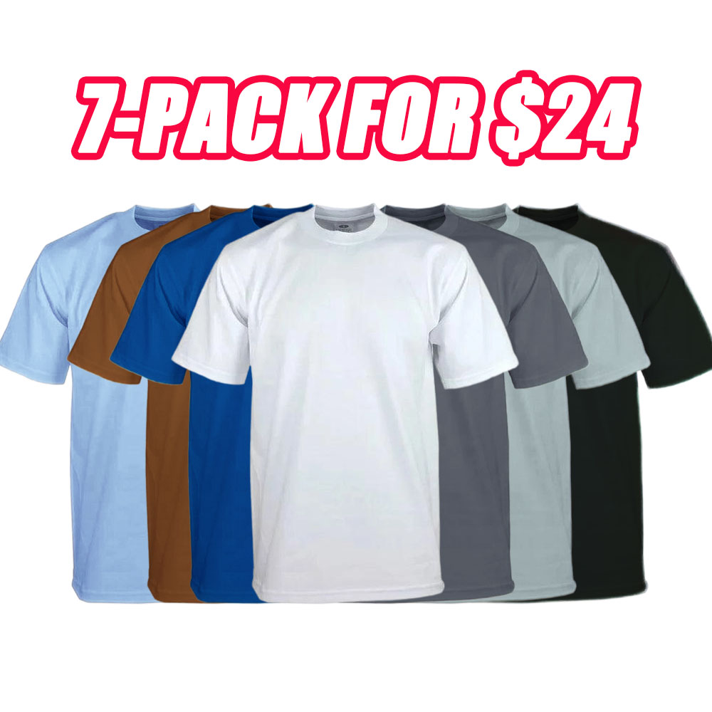 shirts Men's Heavyweight Short Sleeve Cotton T-Shirt