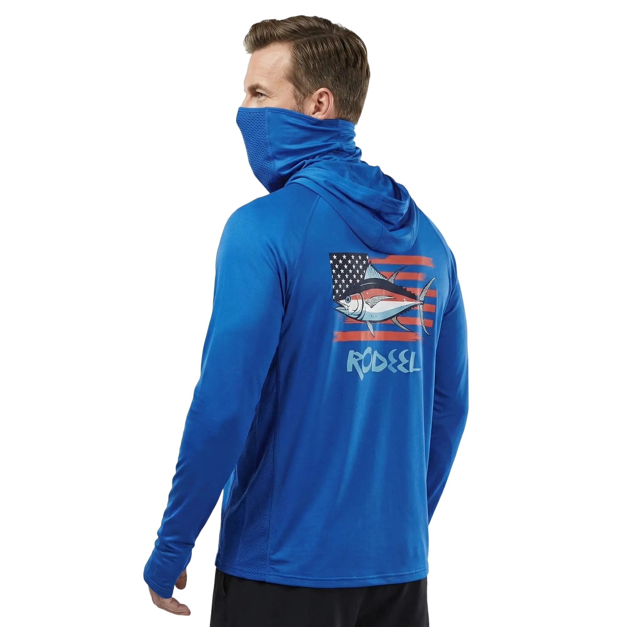☀️Men’s UPF 50+ Sun Protection Hoodie with UV Detection