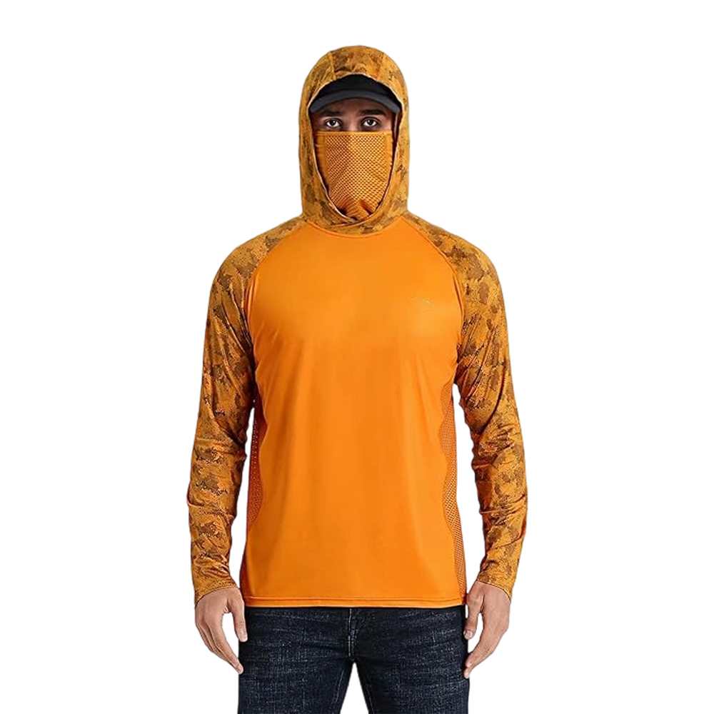 ☀️Men’s UPF 50+ Sun Protection Hoodie with UV Detection