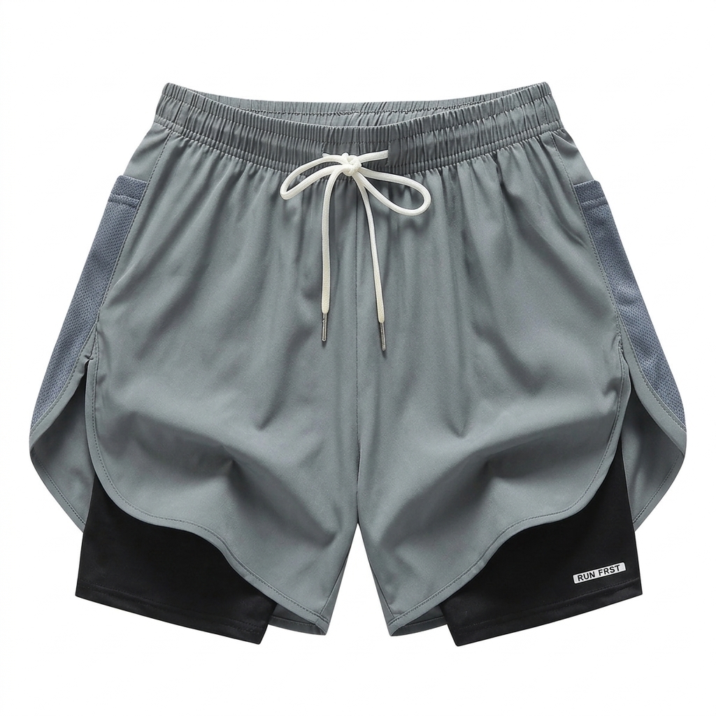Women's 2-in-1 Quick-Dry Running Shorts