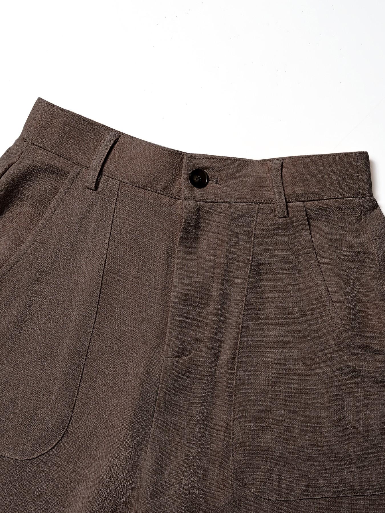 Women's Summer Linen Breathable Lightweight Palazzo Pants Flowy Wide Straight Leg Beach Trousers