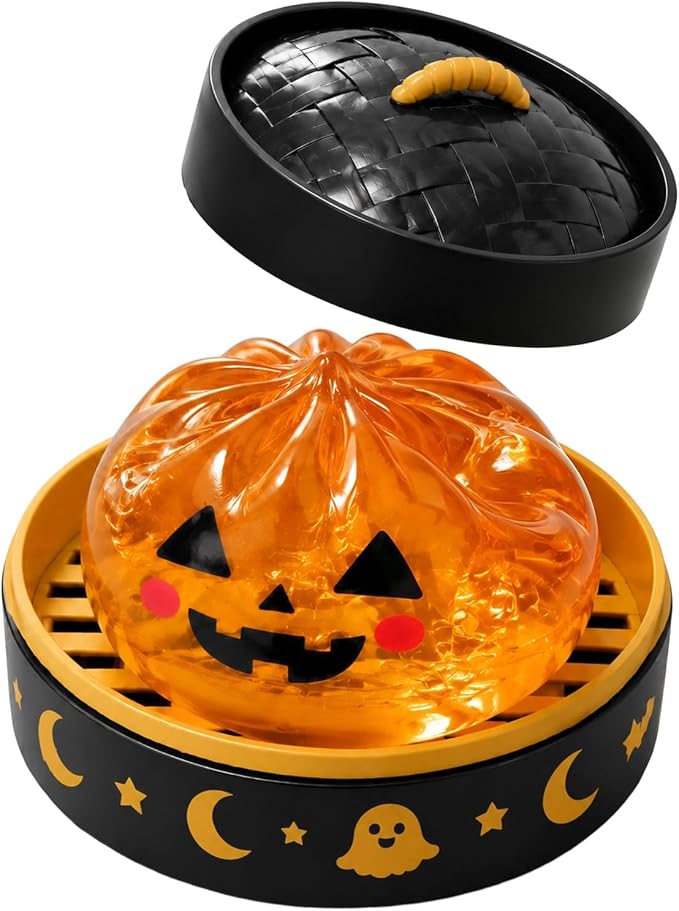 🎃 Halloween Steamed Bun Squishy Mystery Box Toy🔥  