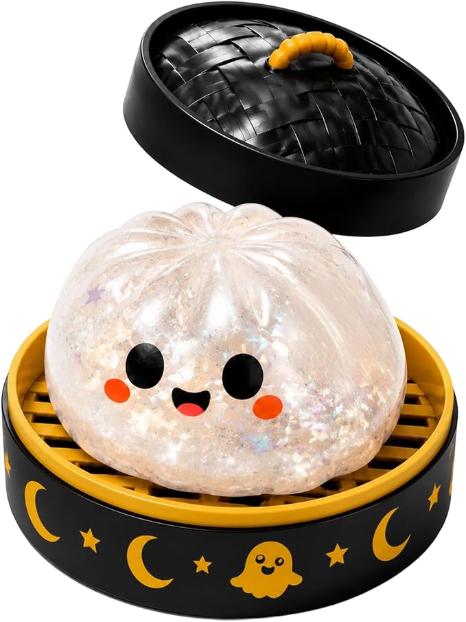 🎃 Halloween Steamed Bun Squishy Mystery Box Toy🔥  