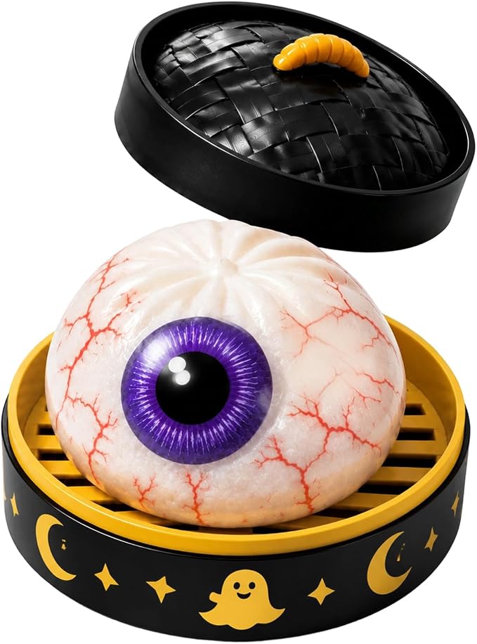 🎃 Halloween Steamed Bun Squishy Mystery Box Toy🔥  